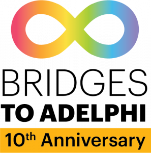 Bridges to ӰƬ 10th Anniversary logo